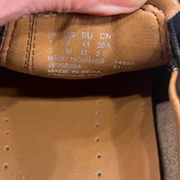 Clark's Collection - Black - Slip-ons - New! Men's, Size 8 - Picture 7 of 7